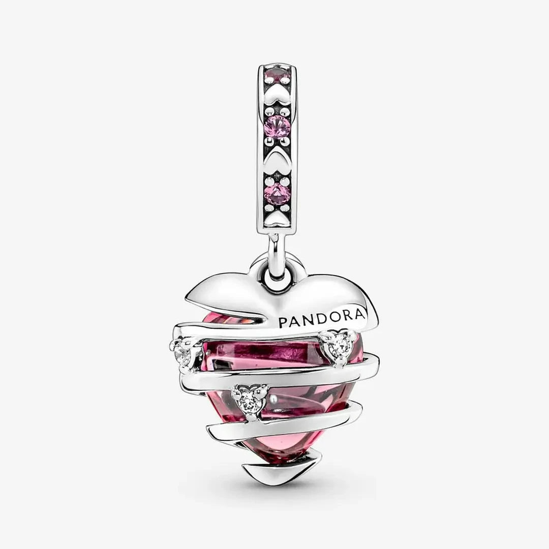 Charm Corazón En Espiral Confesión De Amor
