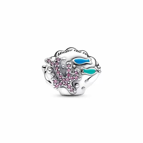 Charm Concha Marina de la Sirenita de Disney