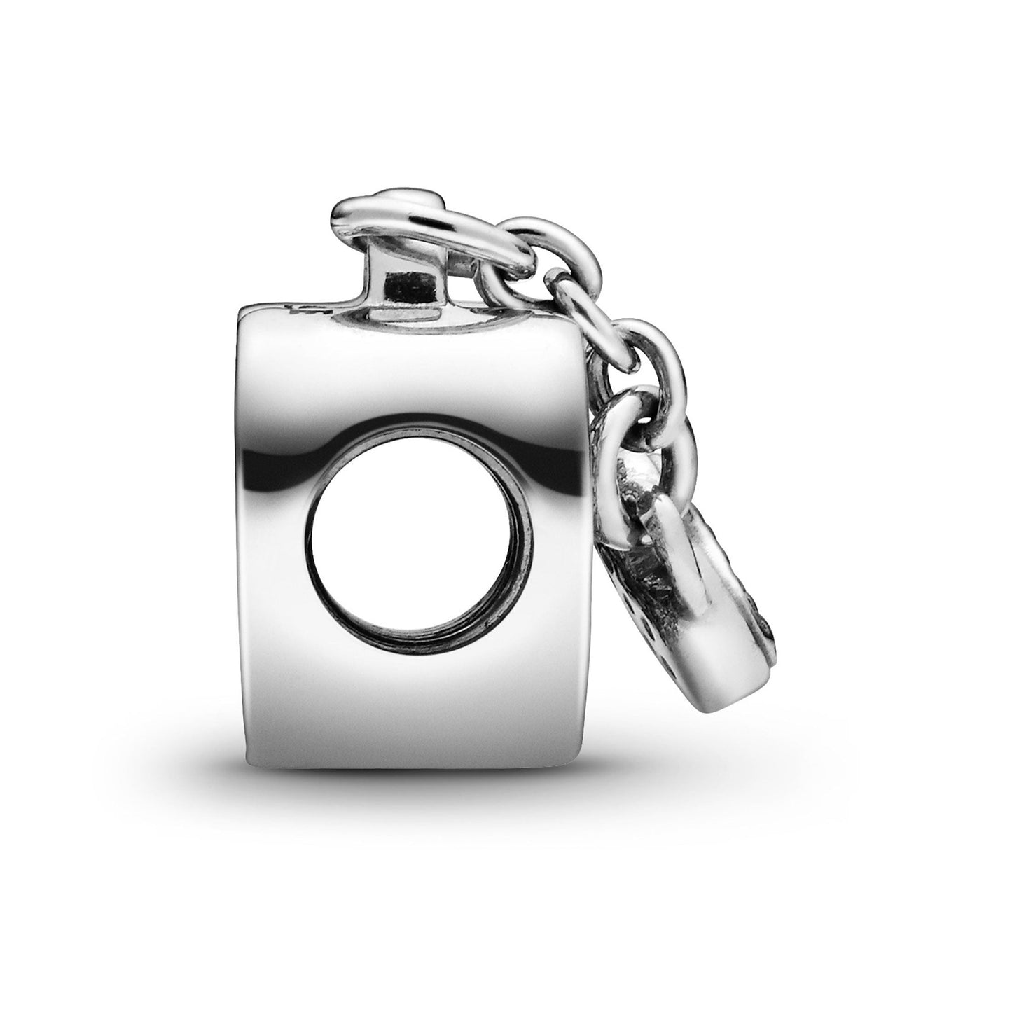 Charm Corazón Candado con Llave