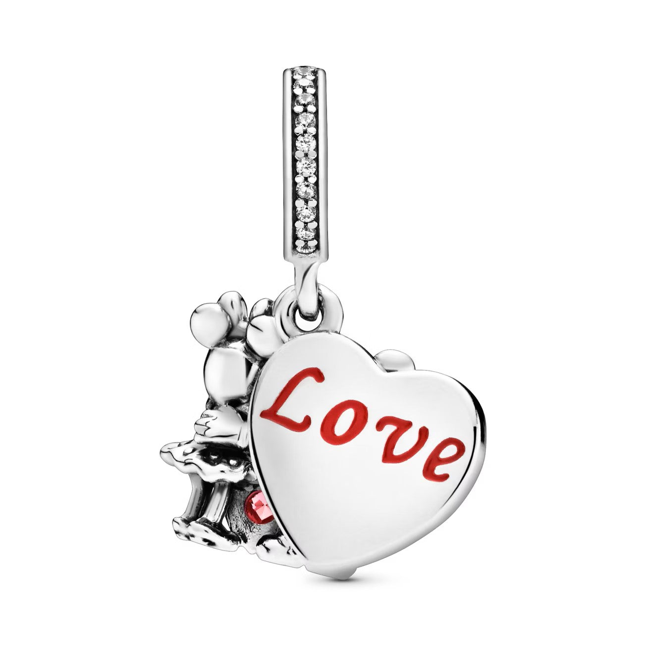 Charm Mickey Mouse & Minnie Mouse Love