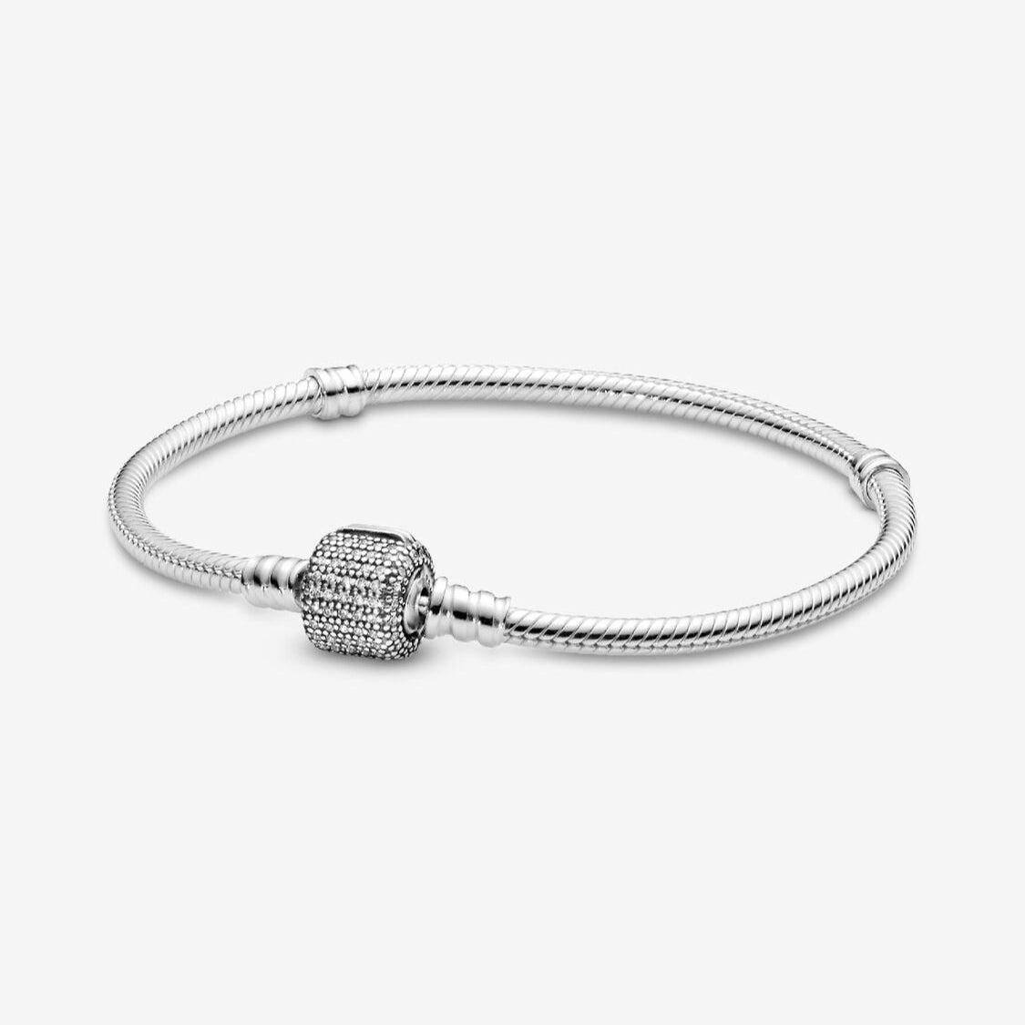 Pulsera con cierre pavé centelleante