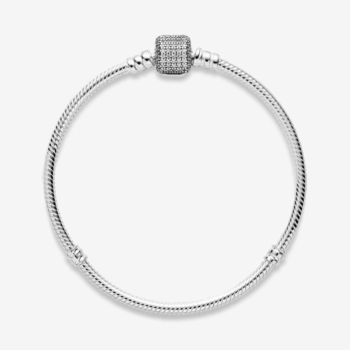 Pulsera con cierre pavé centelleante