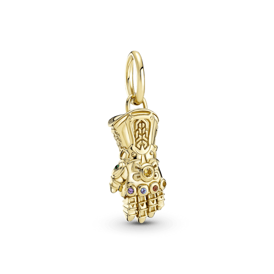 Charm Colgante Guante Del Infinito De The Avengers De Marvel Dorado