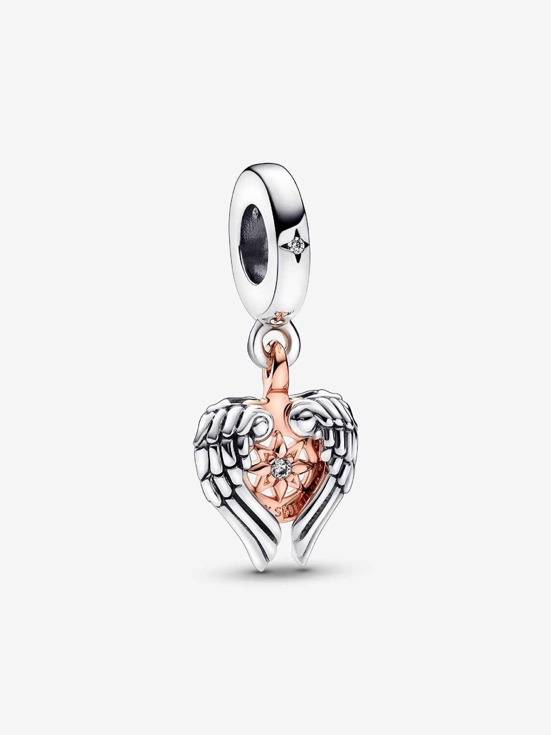 Charm Brújula Celestial y Alas de Angel