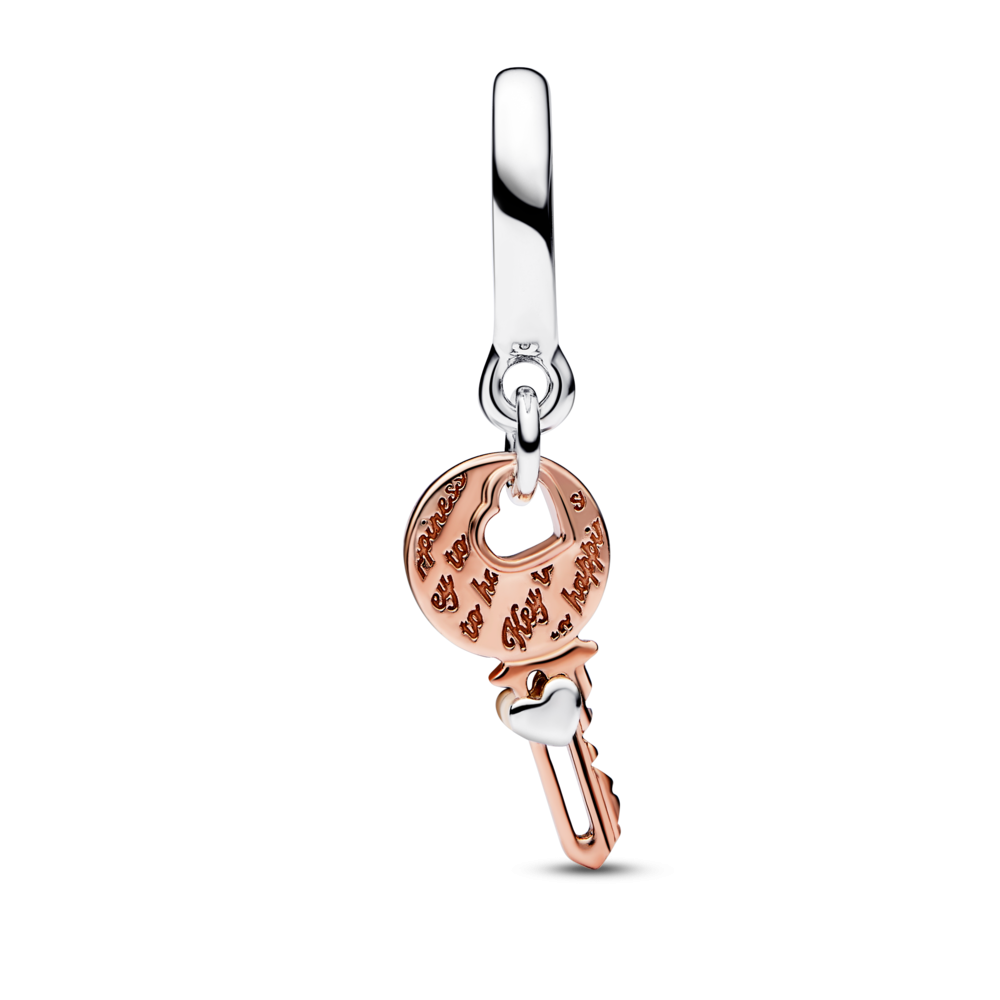 Charm Llave y Corazón