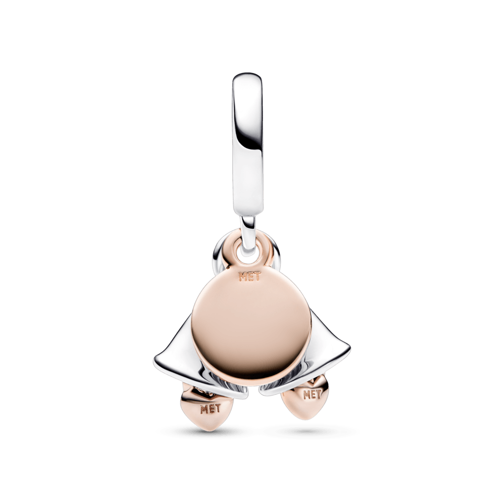 Charm Colgante Doble Campanas de Boda