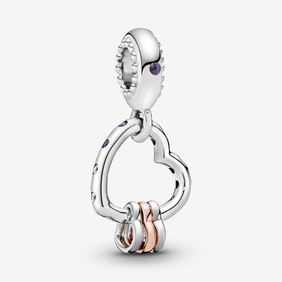 Charm Corazón lleno de Corazones