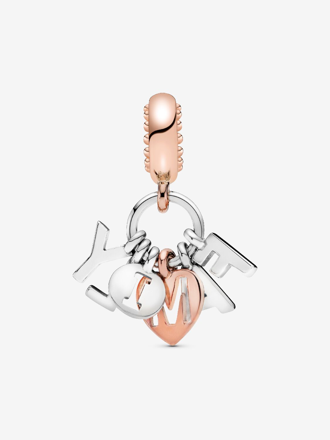 Charm letras de familia