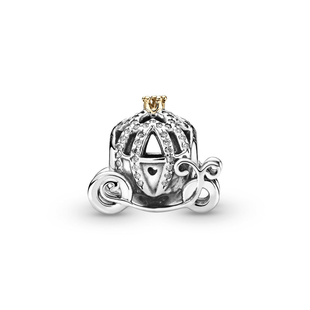 Charm Carruaje de Cenicienta de Disney Dos Tonos