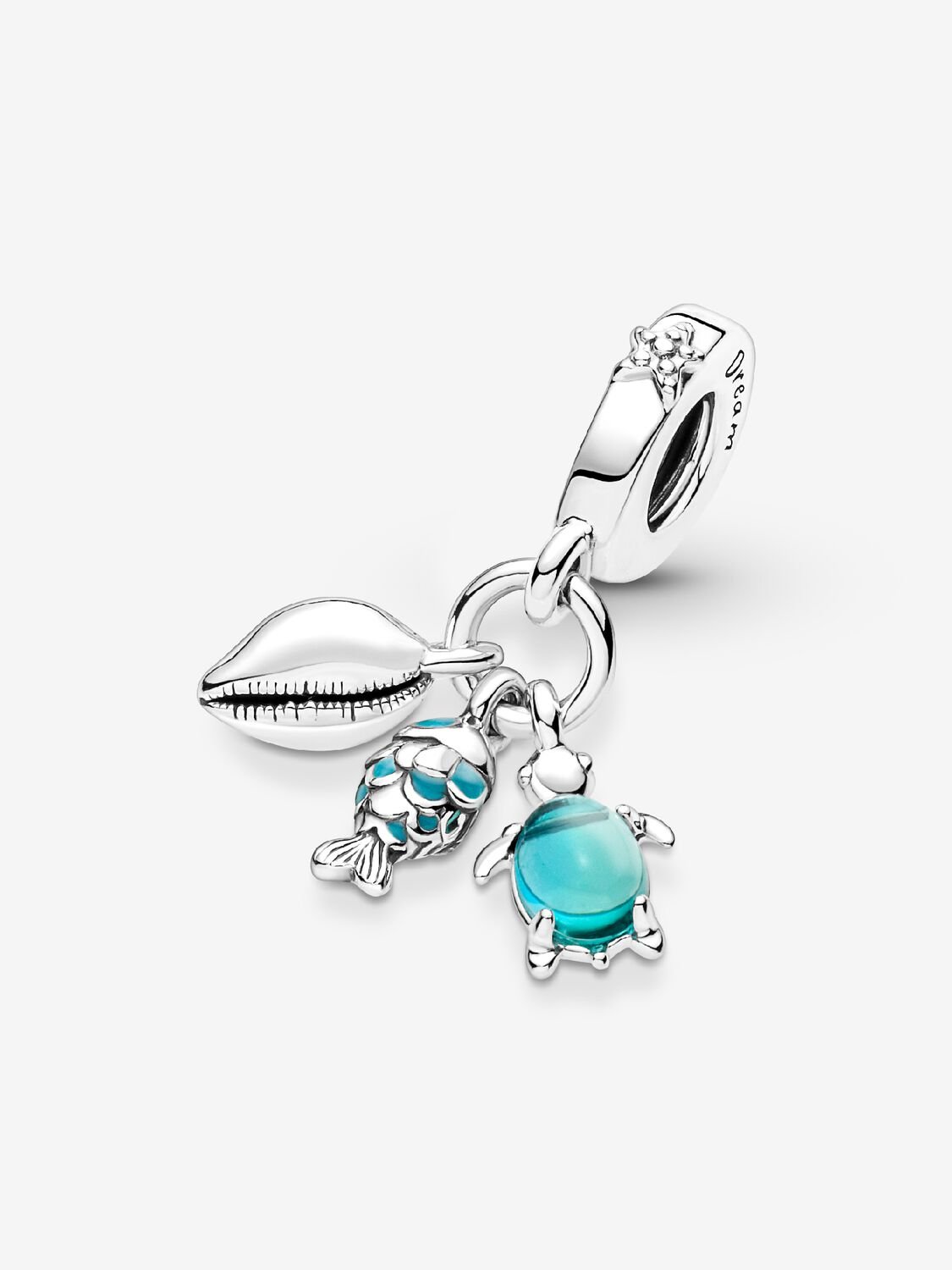 Charm Pez, tortuga y Concha
