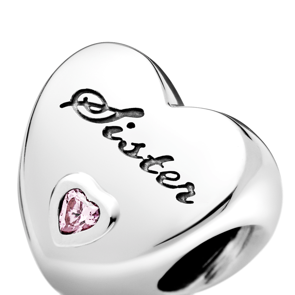 Charm Corazón de hermana