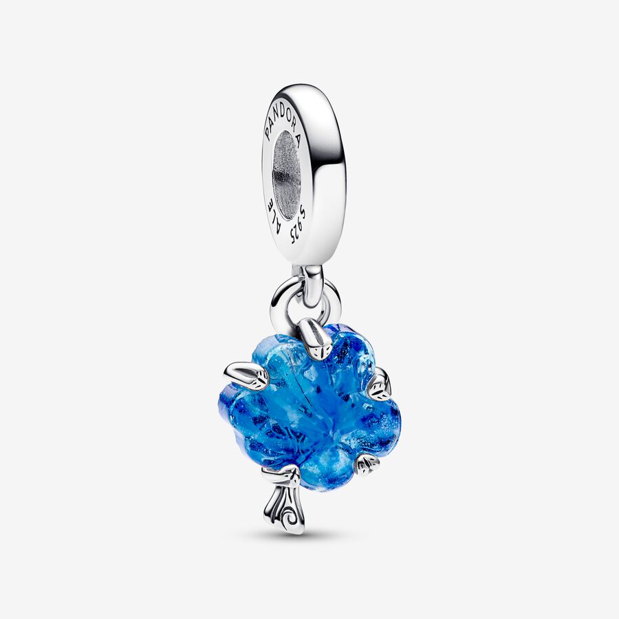 Charm Árbol de Familia de Cristal Murano