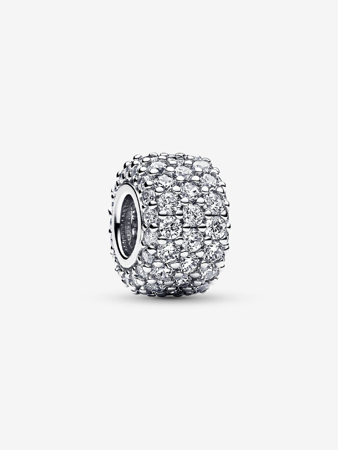 Charm Triple Fila Brillante en Pavé