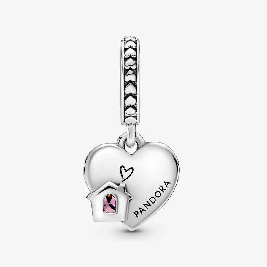 Charm Pandora Hogar y Corazón