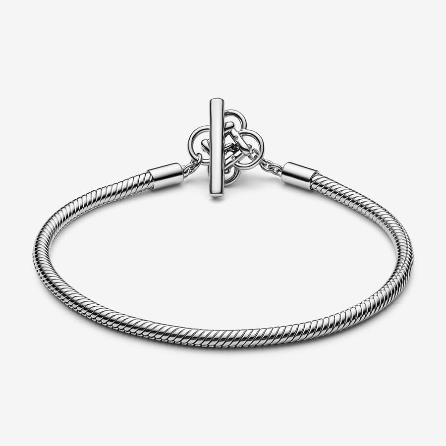 Pulsera con Cierre en T y Nudo de la Paz