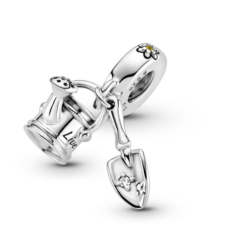 Charm Colgante Regadera y Pala