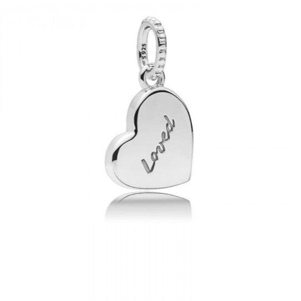 Charm Corazón de Amor Asimétrico