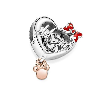 Charm Mom y lazo Minnie