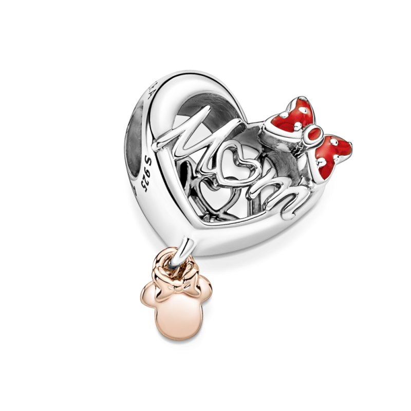 Charm Mom y lazo Minnie