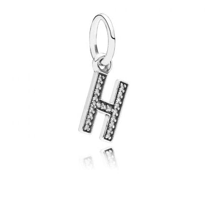 Charm Colgante letra H