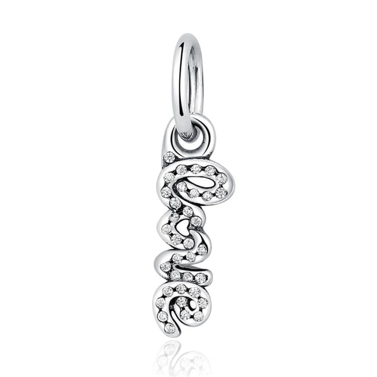 Charm Pandora Love Firma de Amor