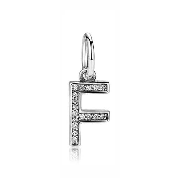Charm Colgante letra F
