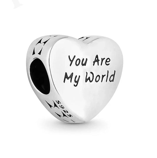 Charm Corazón You Are My World