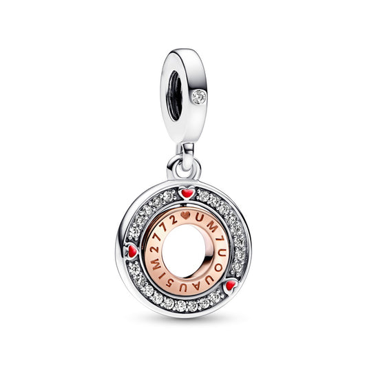 Charm Mensaje De Amor "Te Amo Giratorio"