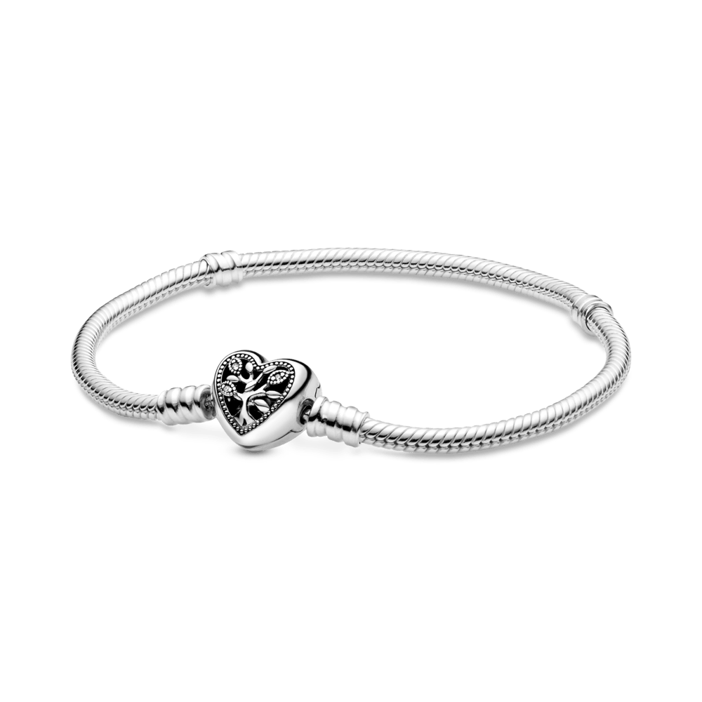 Pulsera con Cierre Corazón con el Arbol de Familia