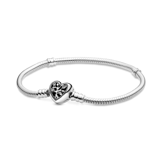 Pulsera con Cierre Corazón con el Arbol de Familia