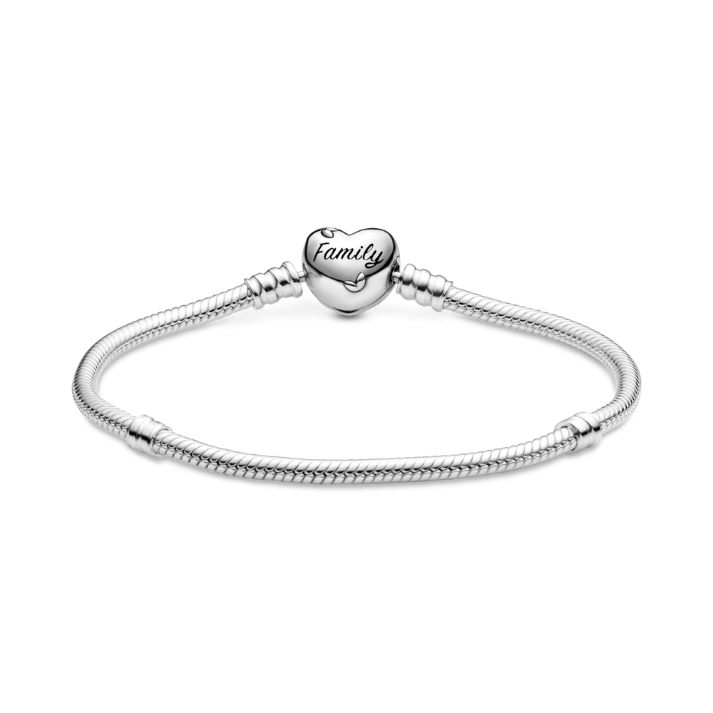 Pulsera con Cierre Corazón con el Arbol de Familia