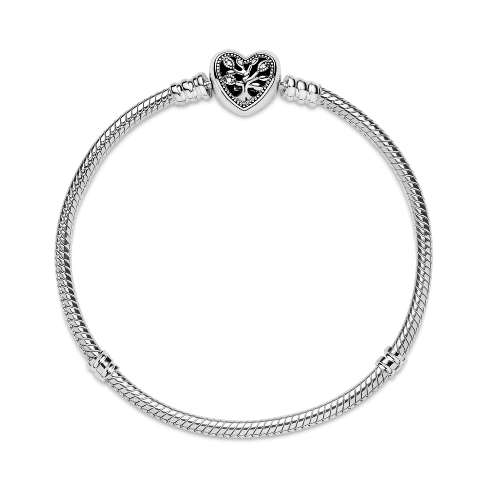 Pulsera con Cierre Corazón con el Arbol de Familia