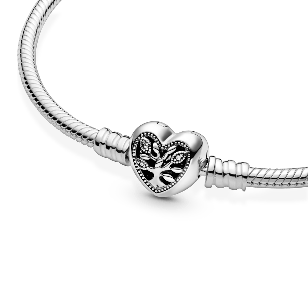 Pulsera con Cierre Corazón con el Arbol de Familia