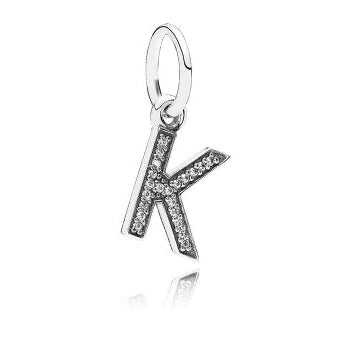 Charm Colgante letra K