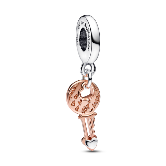 Charm Llave y Corazón