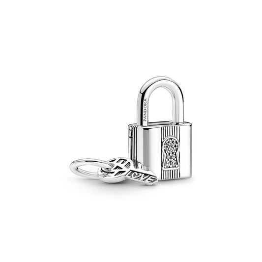 Charm Colgante Candado y Llave