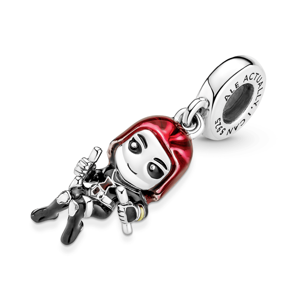 Charm Colgante Viuda Negra De The Avengers De Marvel