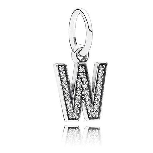 Charm Colgante letra W