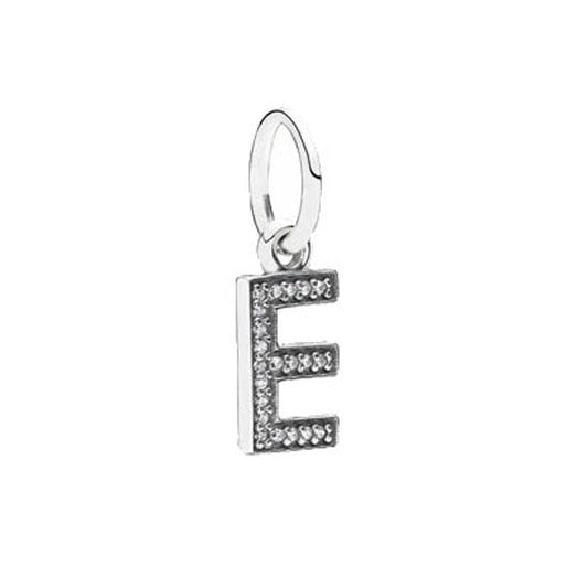 Charm Colgante letra E