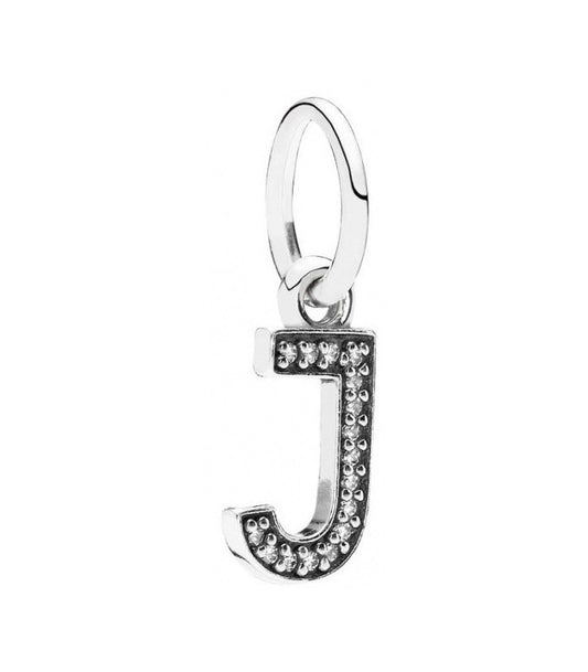 Charm Colgante letra J