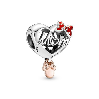 Charm Mom y lazo Minnie