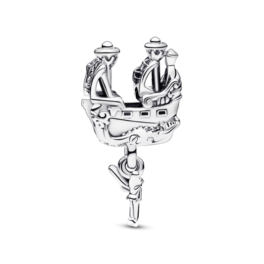 Charm Campanilla & Barco Pirata Capitan Garfio