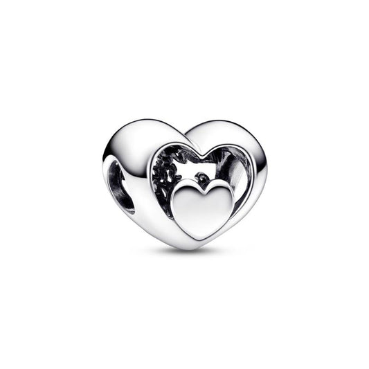 Charm Corazón Filigrana Grabado
