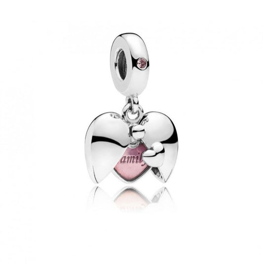 Charm Medallón Corazón de Familia