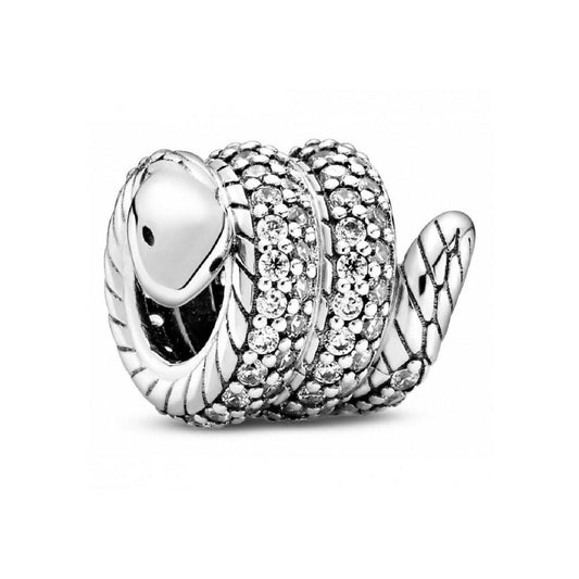 Charm de Serpiente envuelto Brillante
