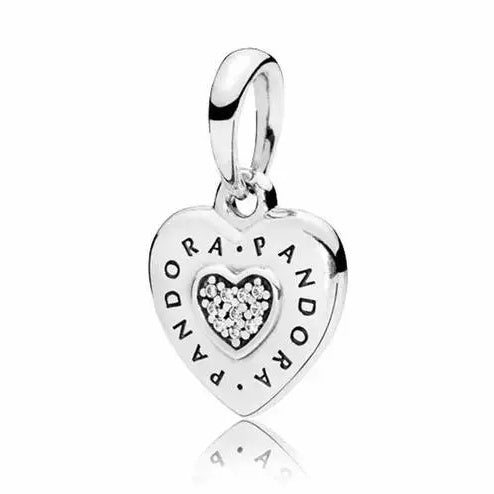 Charm Colgante Corazón Logo